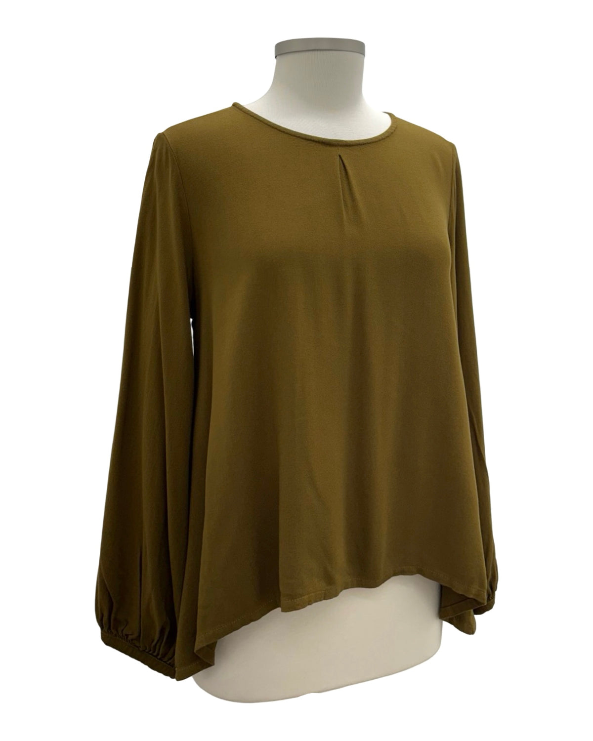 Bryn Walker LONG SLEEVE CREPE BLOUSE