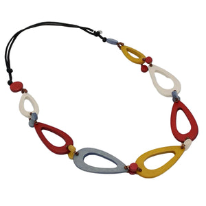 Sylca WOOD LOOP NECKLACE
