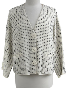 Liv by Habitat DOT CROP CARDI SWEATER