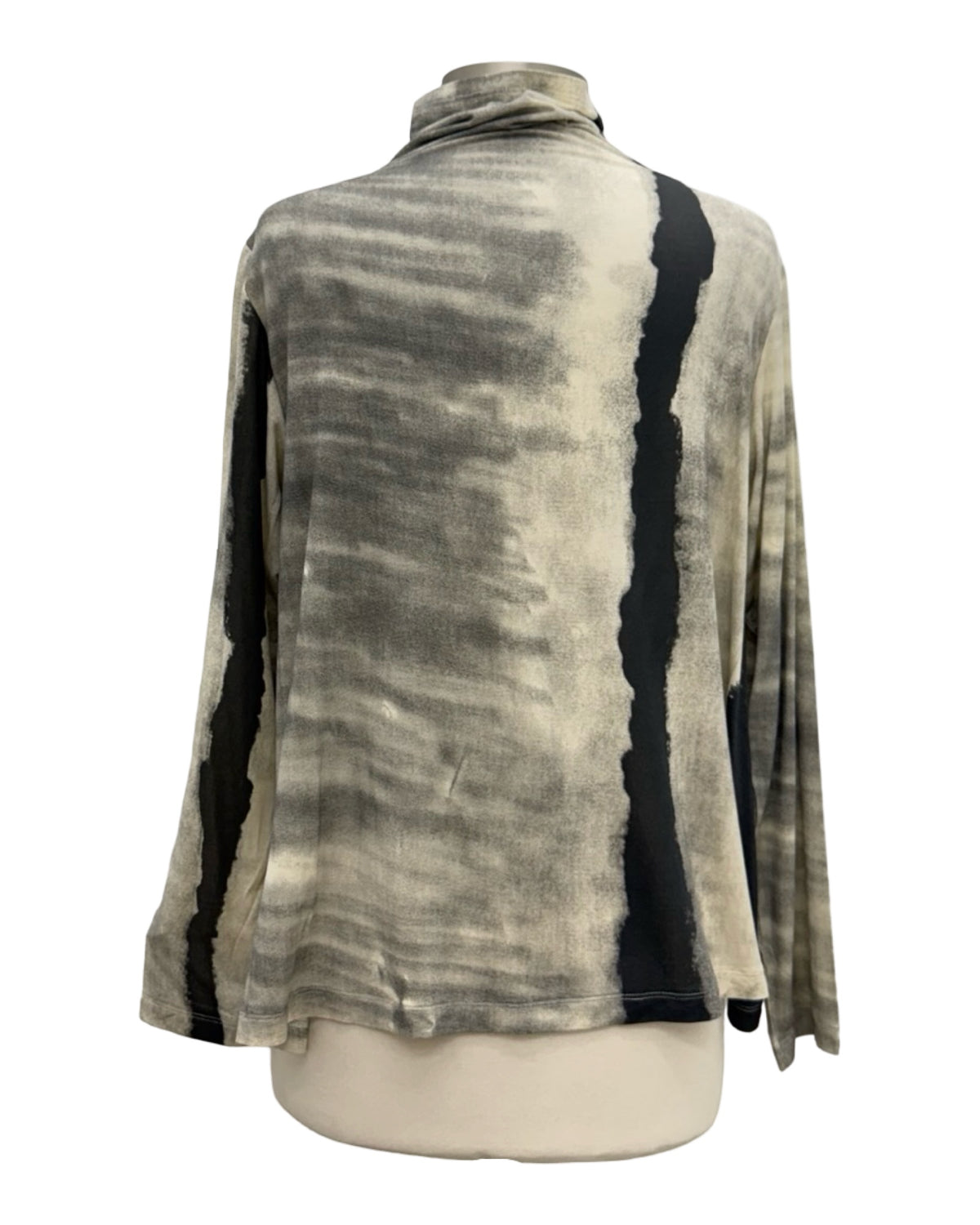 Moyuru LONG SLEEVE CLOUD PRINT TOP