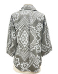 Blueberry BATIK KIMONO SHIRT