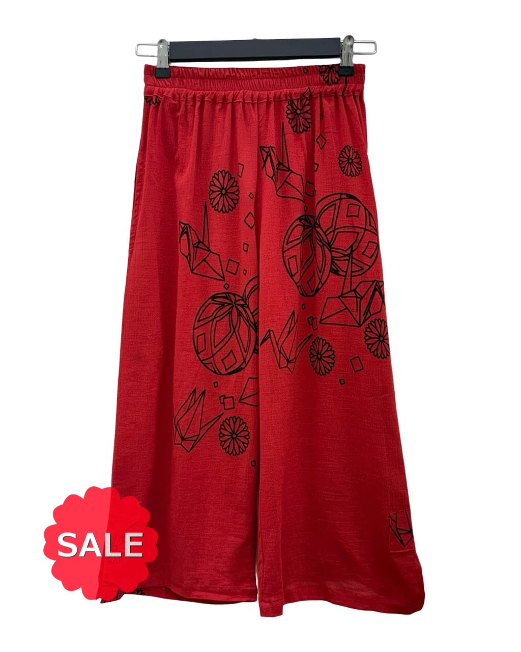 Yasuko CROP PRINT PANT - Originally $125
