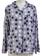 Load image into Gallery viewer, Fenini DOT 1 POCKET RAYON BLOUSE
