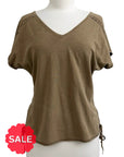 XCVI DIGGONY SHORT SLEEVE TOP - Originally $63