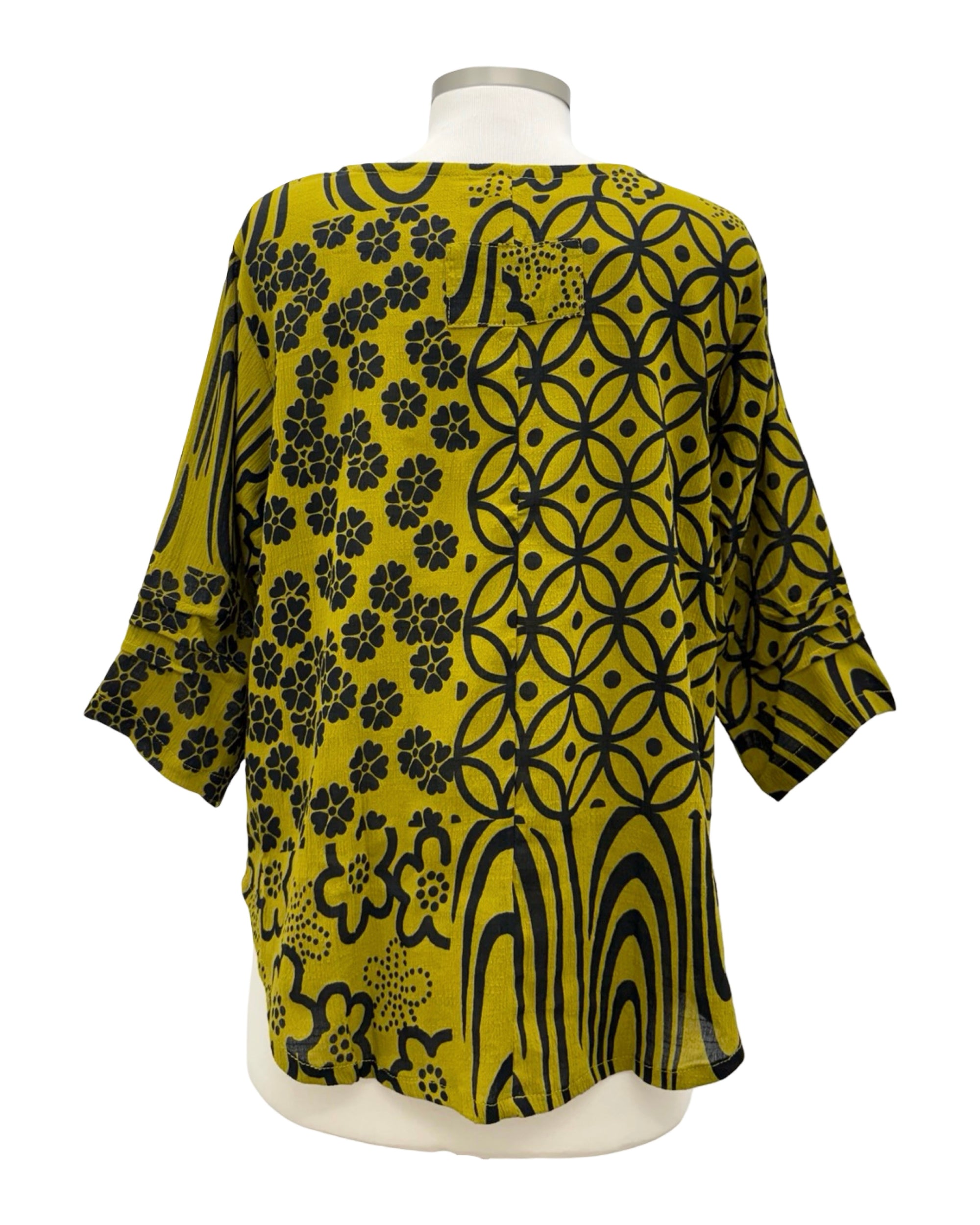 Yasuko MIX PRINT BLOUSE
