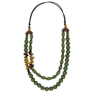 Sylca FORREST WOOD NECKLACE