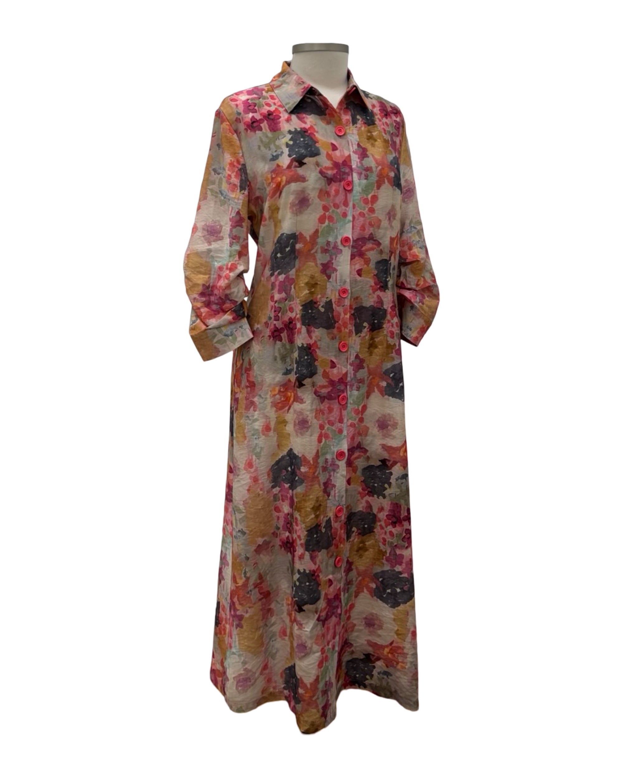 duster dress Shana LONG SLEEVE DUSTER DRESS