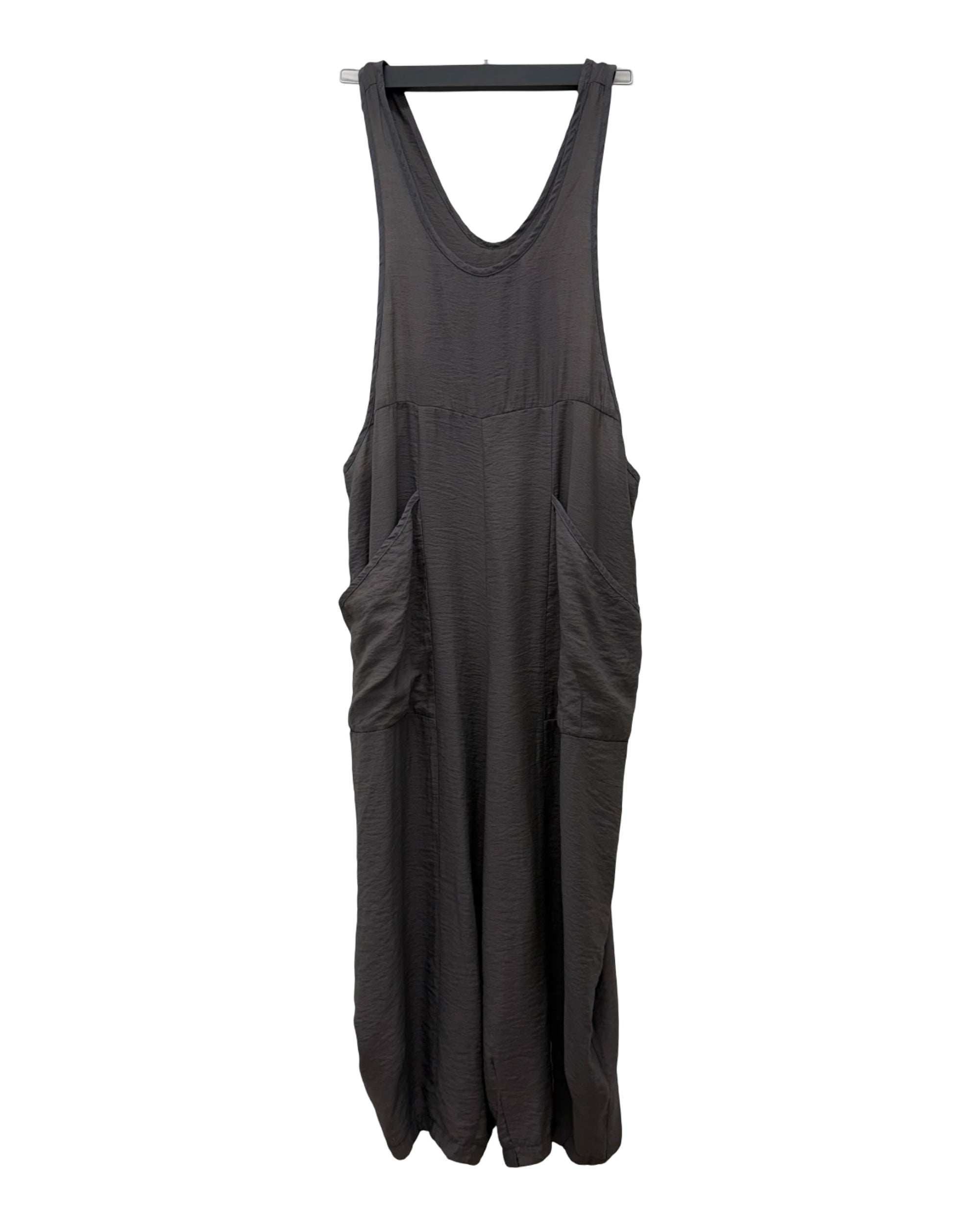 cut loose dresses Bubble Dress Black Parachute side seam pockets and a midi length Cut Loose Pinhole Shirt Dress