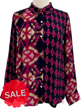 Load image into Gallery viewer, APNY DUAL PRINT BLOUSE - Originally $109
