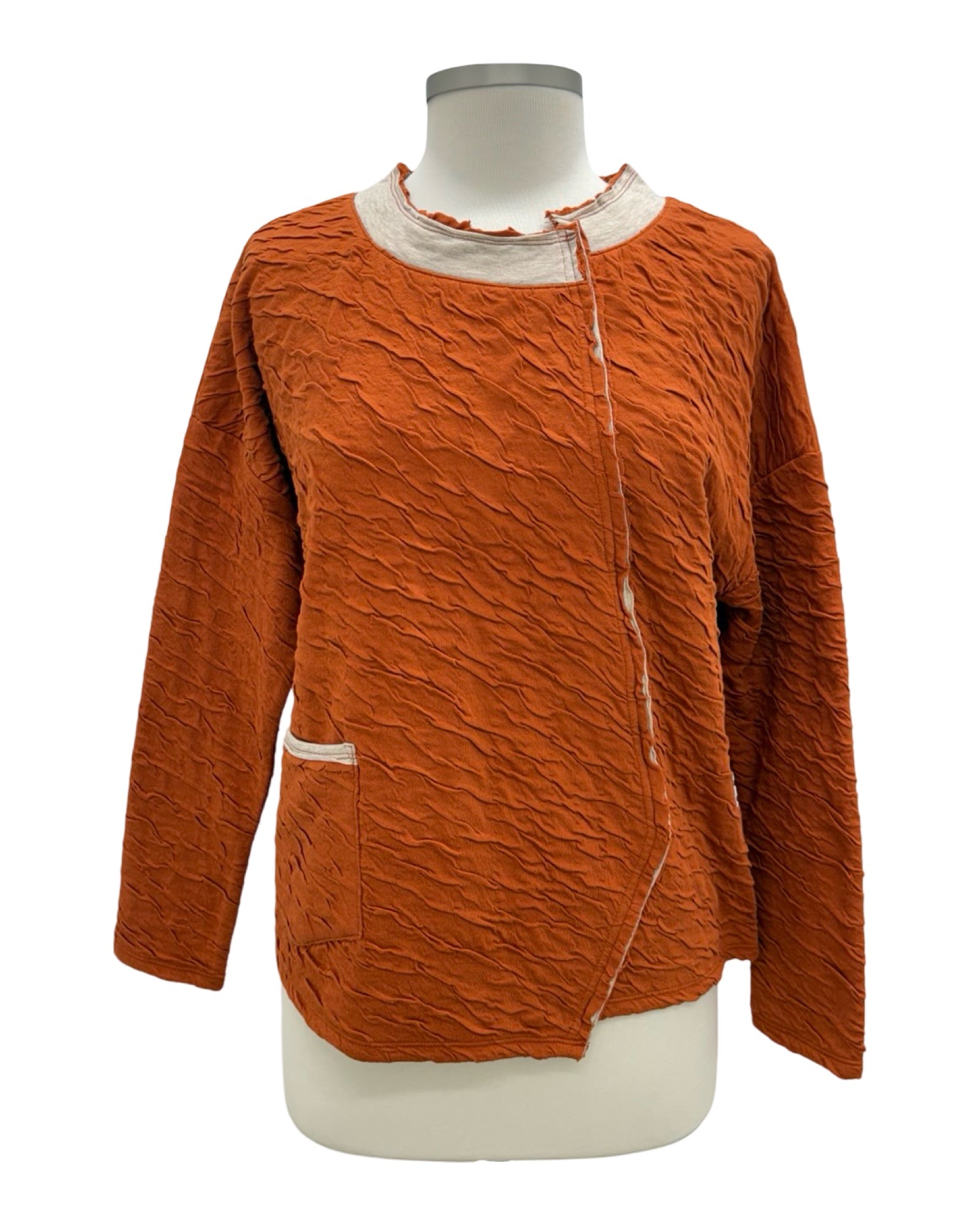 Habitat CRINKLE SEAM SWEATER