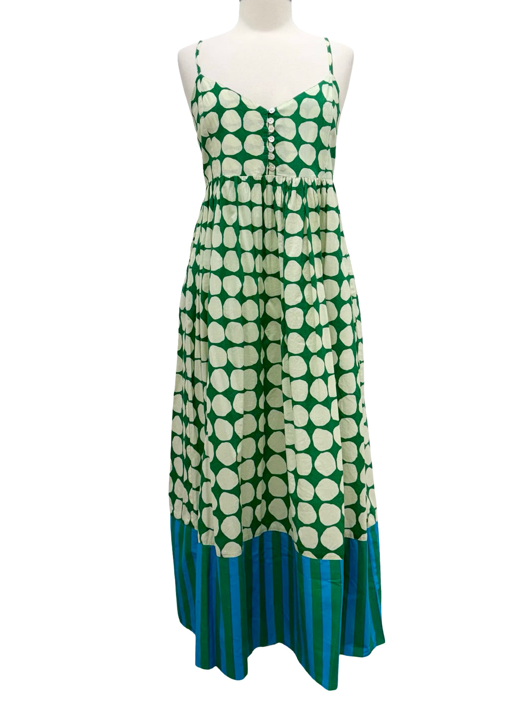 Handprint Dream MAXI STRAP DRESS