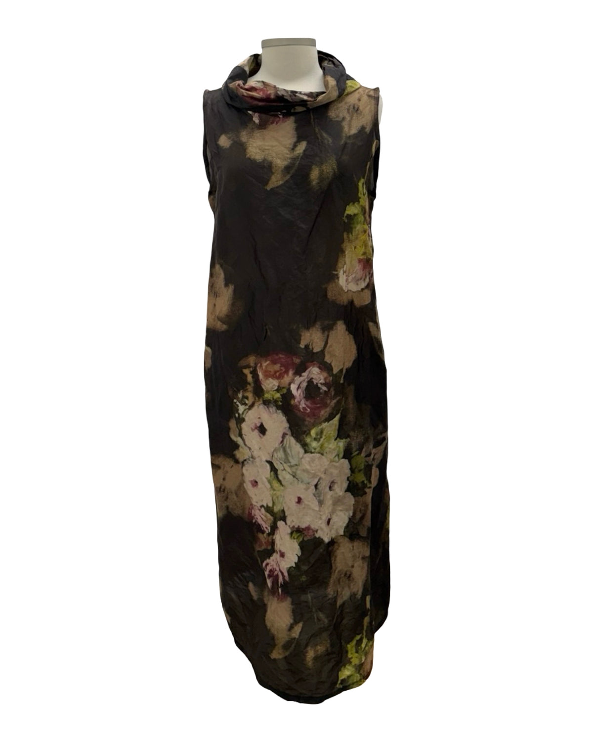 Bryn Walker TAFFETA COWL TANK DRESS