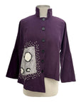 mSquare CORD PATCH POINT BLOUSE