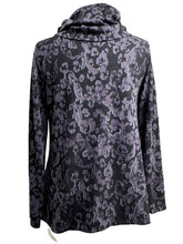 Load image into Gallery viewer, Cut Loose FLORAL JACQUARD COWL NECK TOP
