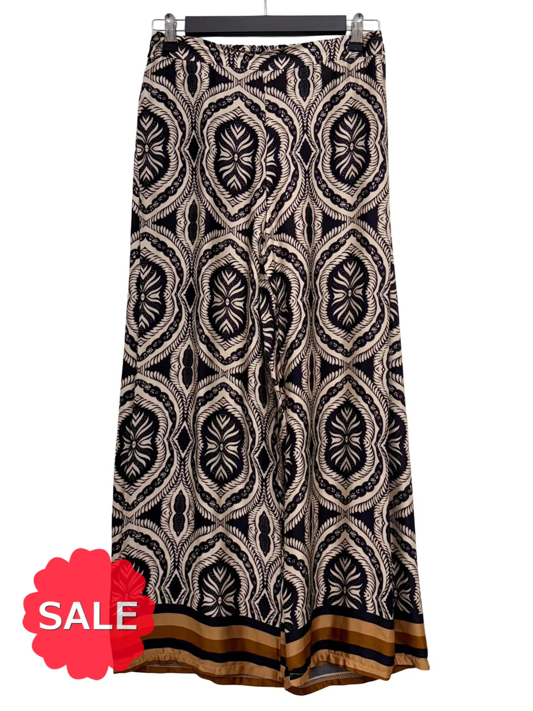 Scandal Italy WIDE LEG SILK PANT - Originally $149