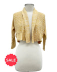 Red Thread CROP CARDI SWEATER - Originally $379