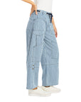 Tractr PATCH WIDE LEG STRIPE