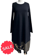 Load image into Gallery viewer, Alembika MIX MEDIA DRESS LONG SLEEVES - ORIGINALLY $250
