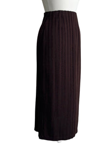 Cut Loose FRAY STIRPE LONG SKIRT