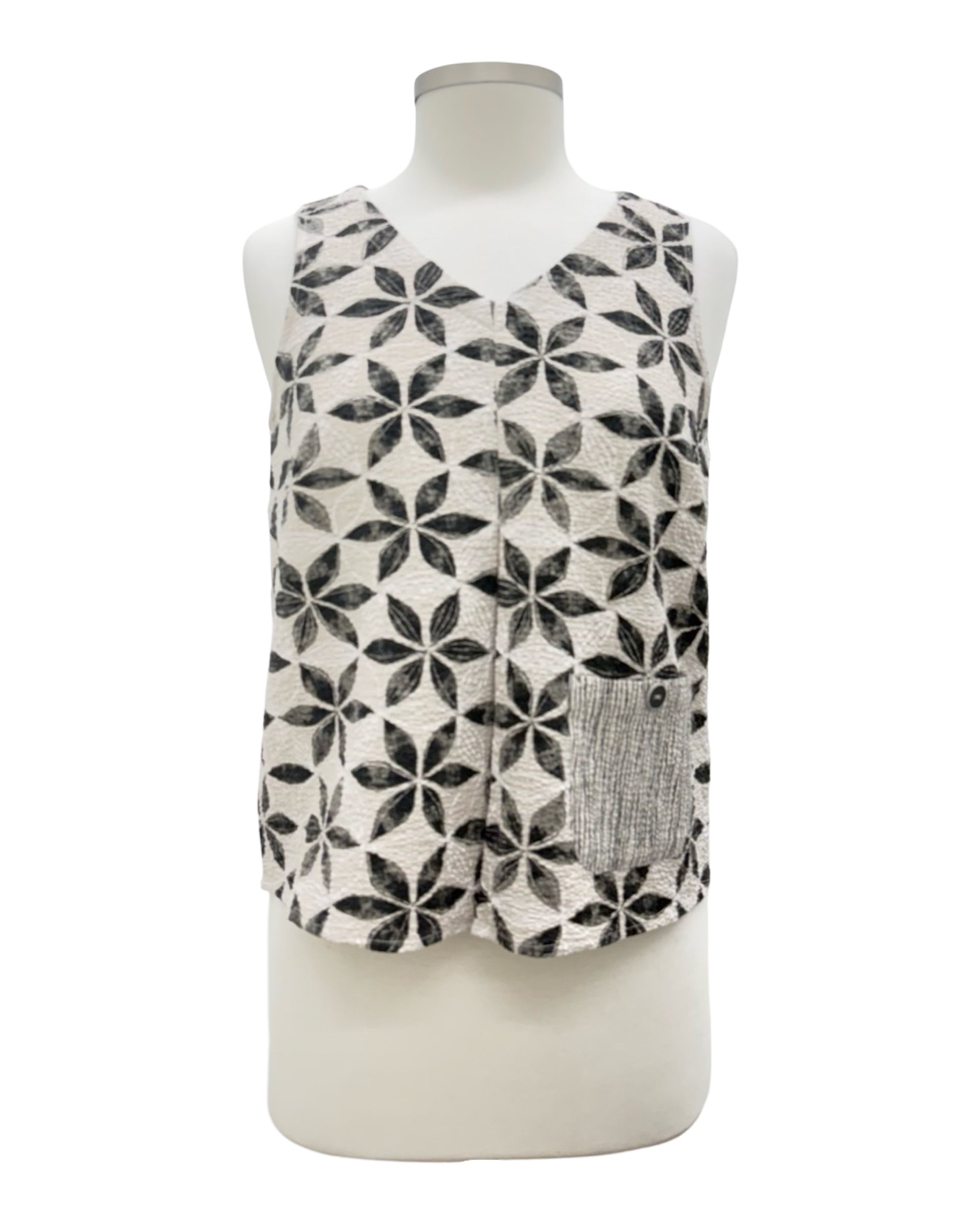 Habitat FLORAL MIX PLEAT TANK