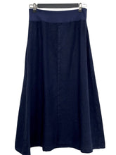 Load image into Gallery viewer, Cut Loose LINEN MIDI ALINE SKIRT
