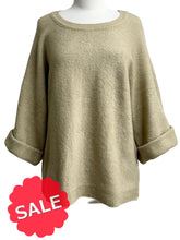 Load image into Gallery viewer, Ozai N Ku KIMONO CUFF SWEATER - ORIGINALLY $178
