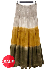 XCVI GAUZE TIER SKIRT - Originally $108