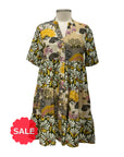 Shana SHORT SLEEVE TIER DRESS - Originally $115