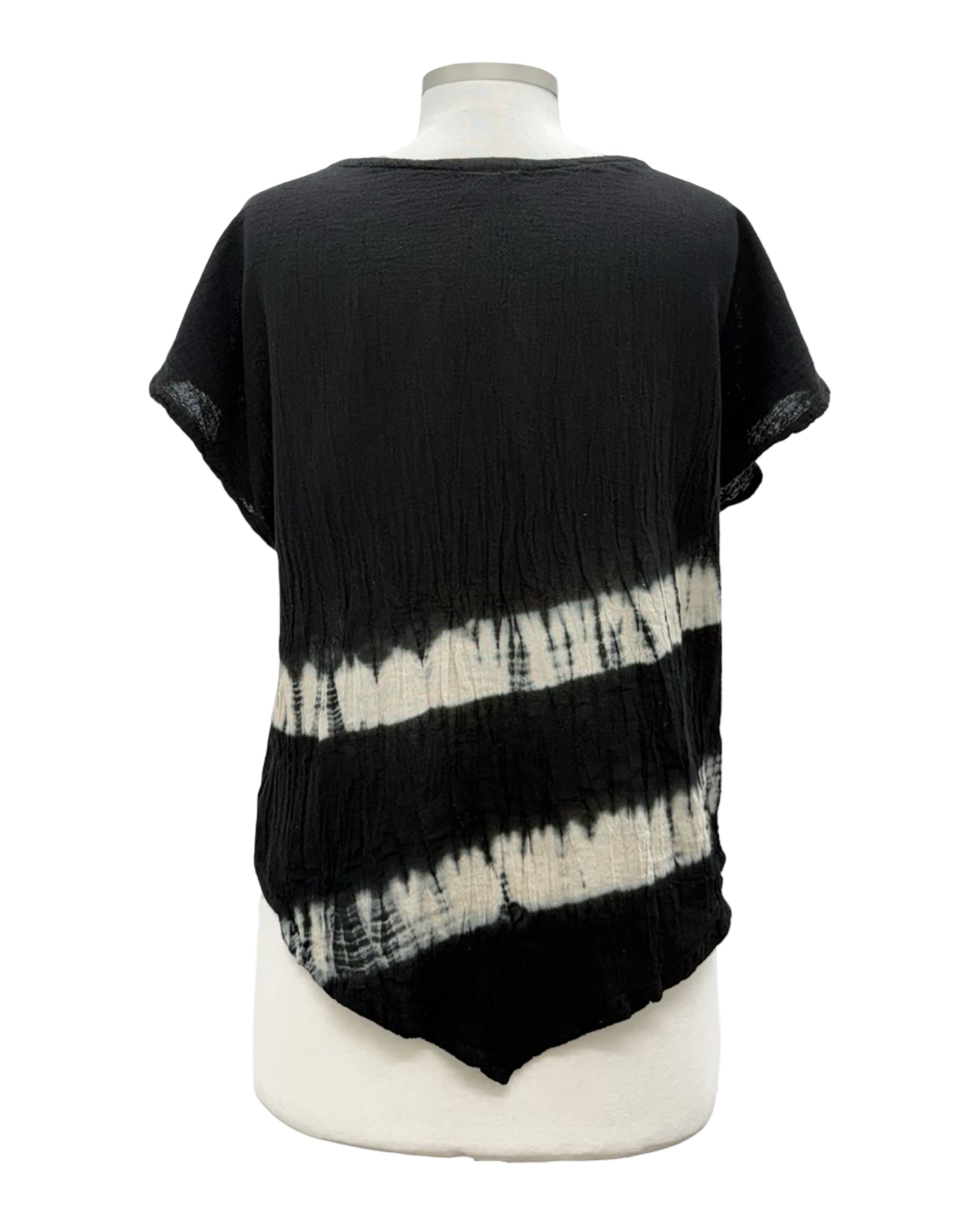 Oh My Gauze SHORT SLEEVE WAVE TOP GRACE