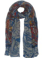 Load image into Gallery viewer, Vivante by VSA PAISLEY SCARF
