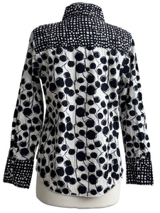 Tulip GRETCHEN LONG SLEEVE PRINT BLOUSE