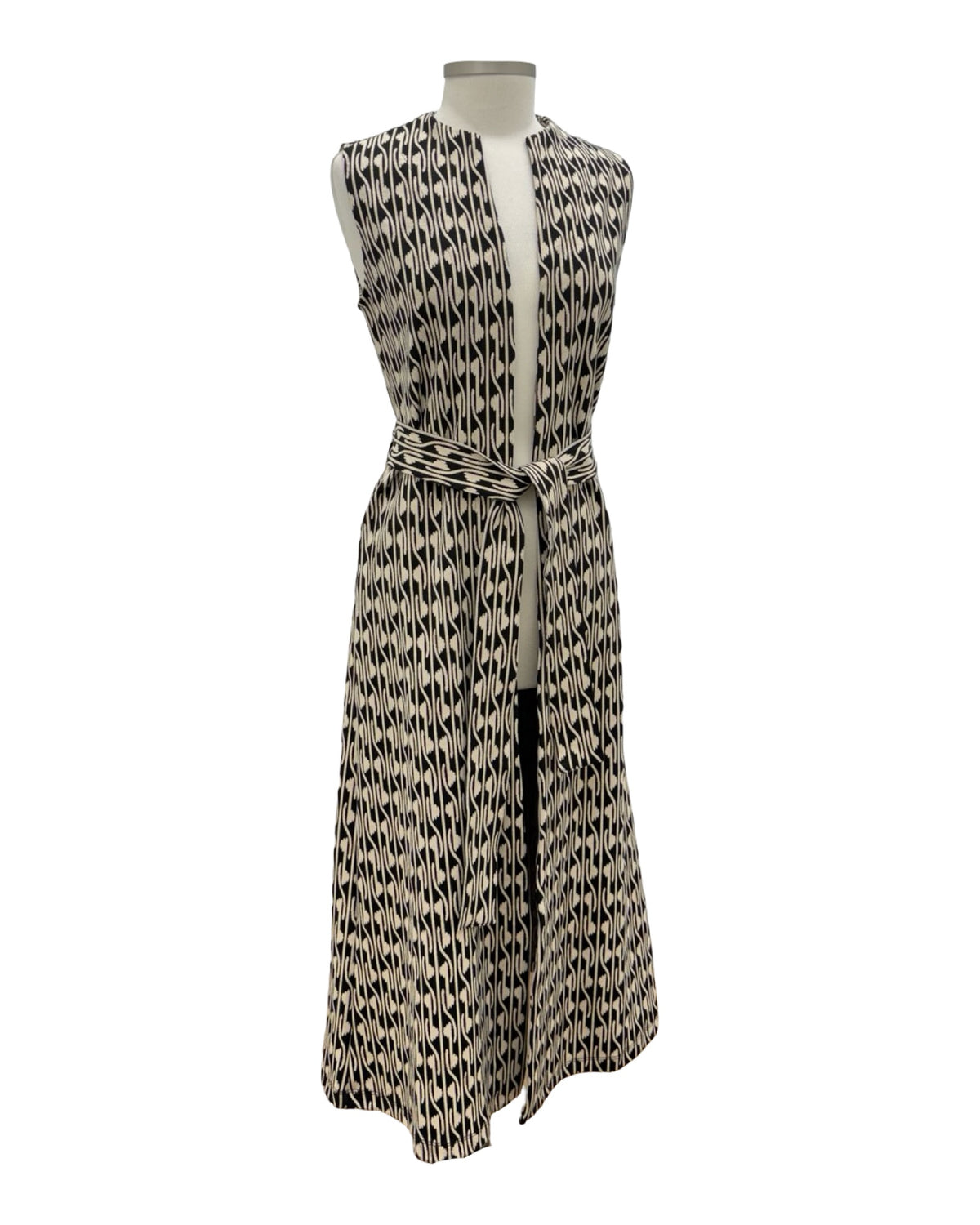 Bryn Walker JACQUARD LONG VEST TOBY