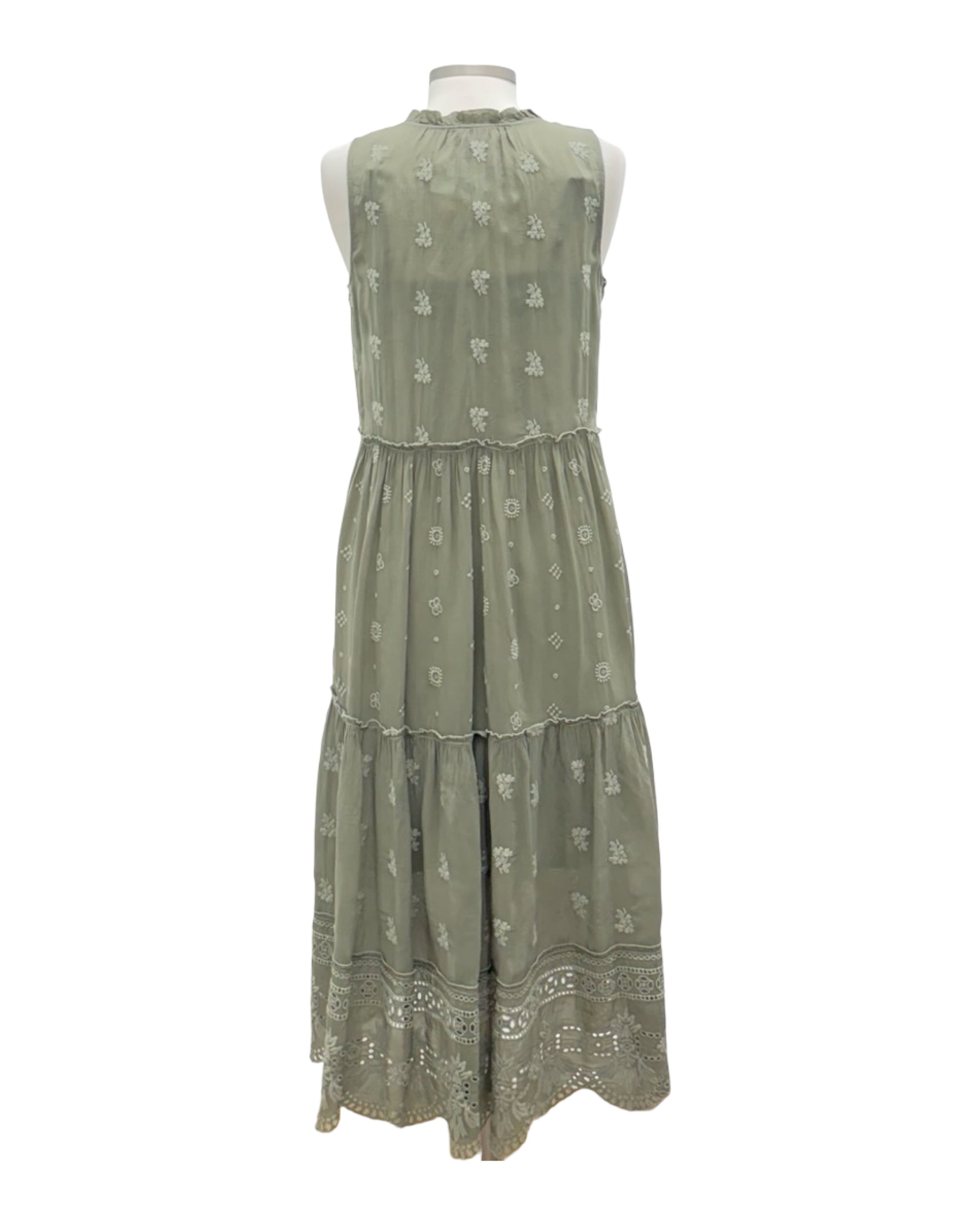 Johnny Was SUSILA MIDI TIER DRESS Marigold Clothing Johnny Was SUSILA MIDI TIER DRESS Marigold Clothing