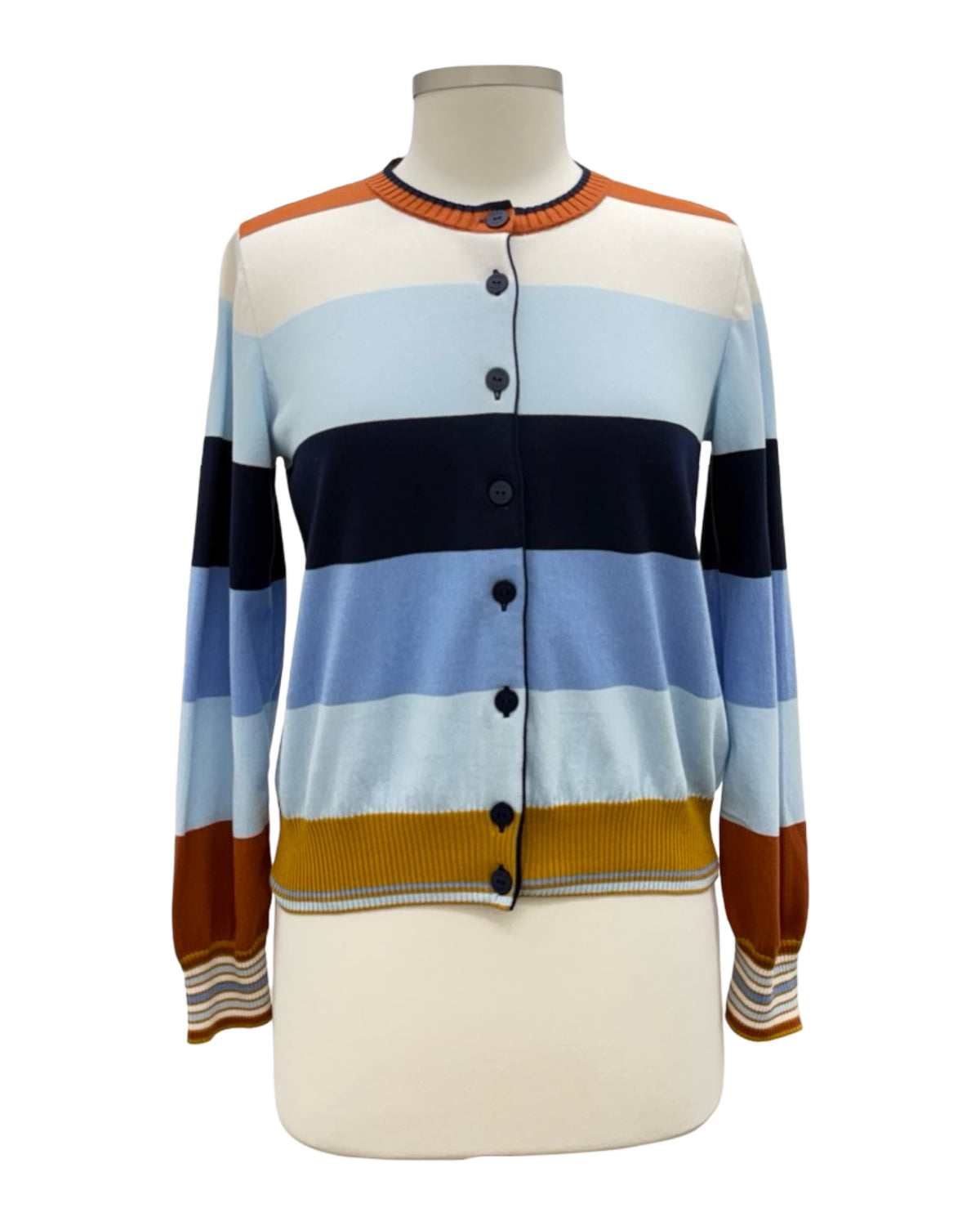 Ivko Sweater IVKO JACQUARD CARDI SWEATER – Marigold Clothing
