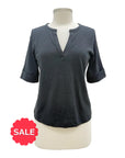 Habitat PEBBLE SPLIT NECK TEE - Originally $65