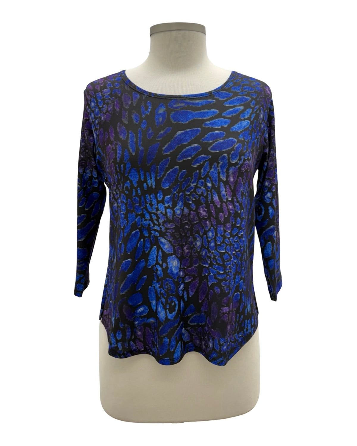 Sympli PRINT GO TO 3/4 SLEEVE SHORT