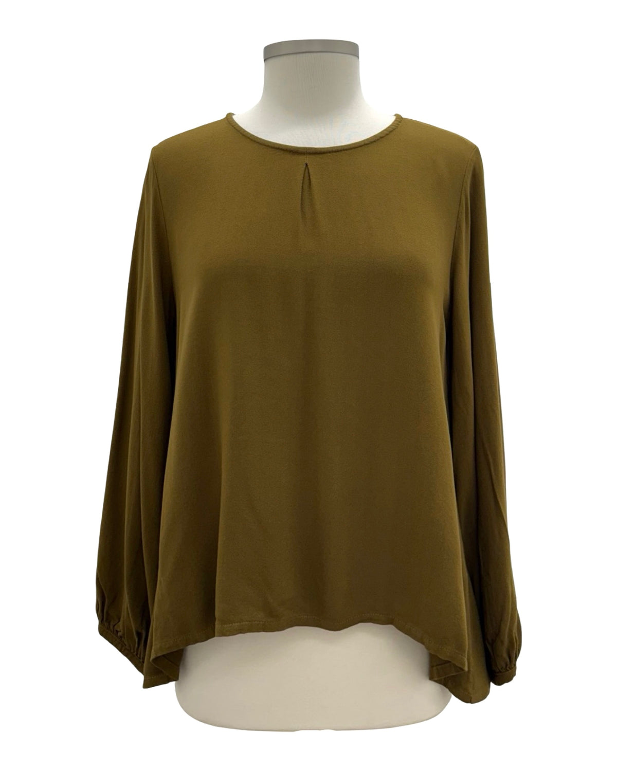 Bryn Walker LONG SLEEVE CREPE BLOUSE