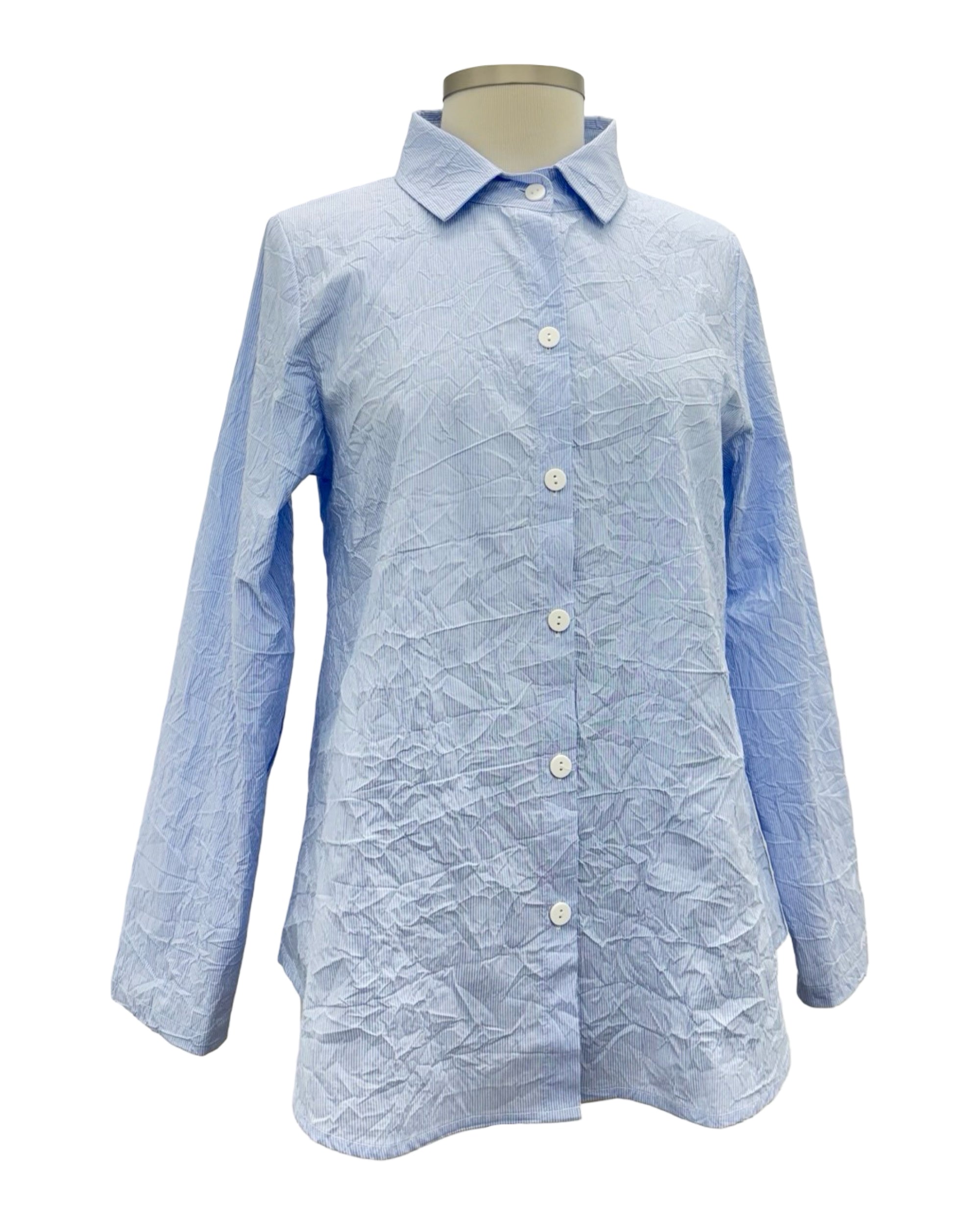 FH Clothing Company STRIPE BOYFRIEND SHIRT