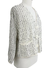 Load image into Gallery viewer, Liv by Habitat DOT CROP CARDI SWEATER
