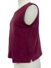 Load image into Gallery viewer, Cut Loose LINEN COTTON JERSEY WIDE FACING TANK
