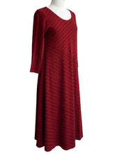 Load image into Gallery viewer, Cut Loose FRAY STRIPE 3/4 SLEEVE DRESS
