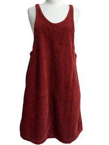 Cut Loose CORD DRESS OVERALL