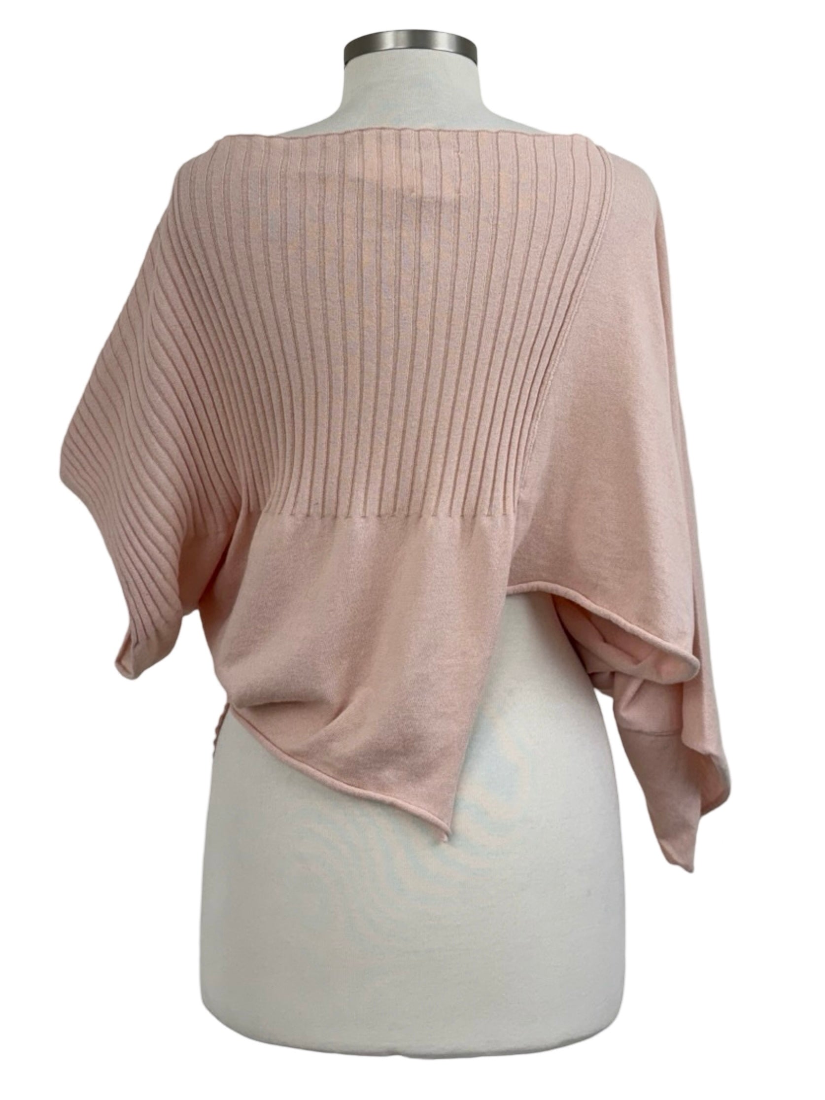 Planet RIB PONCHO SWEATER - Originally $269 🔵