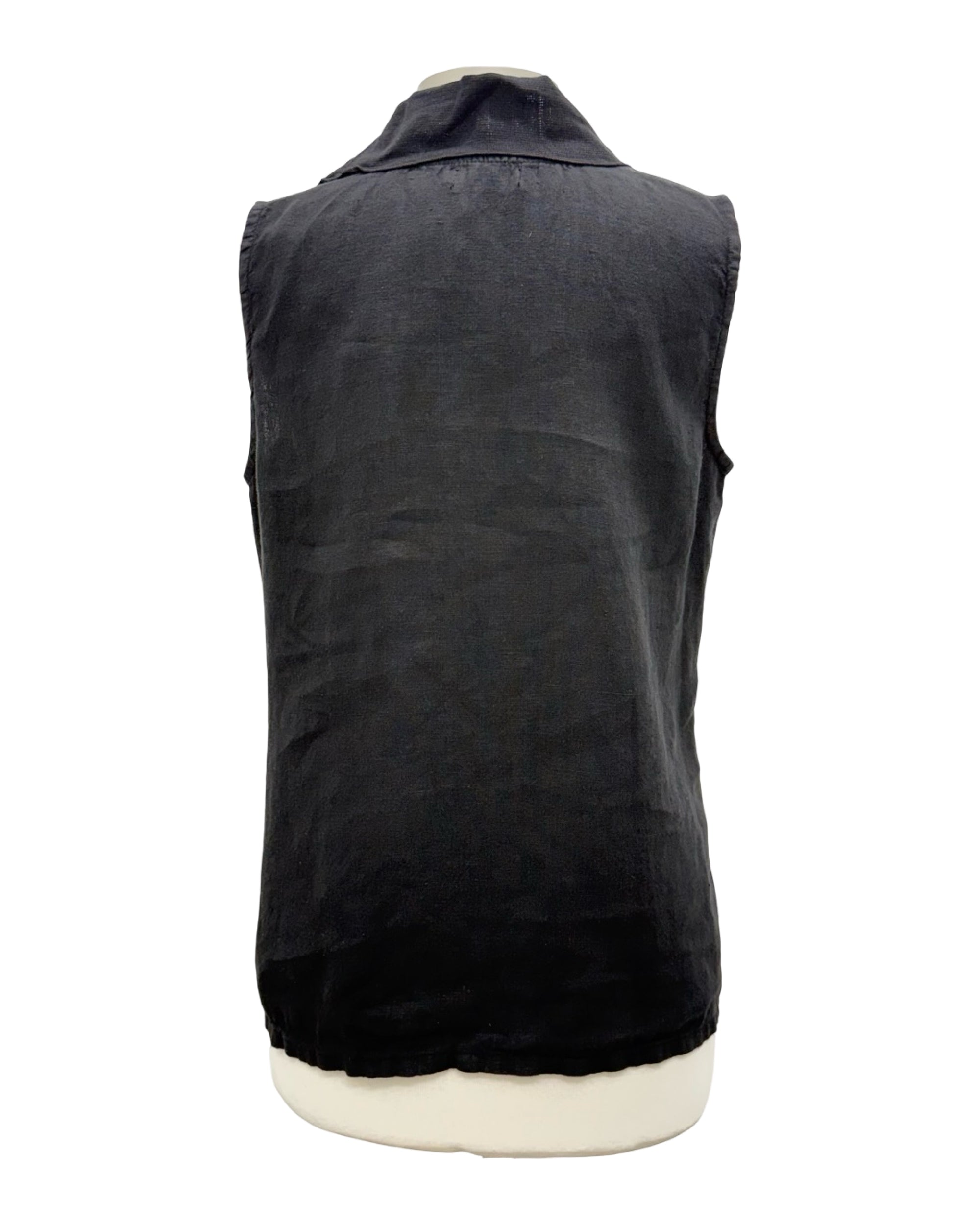 Fenini MESH COWL TANK LINEN