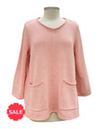Habitat V NECK 2 POCKET SWEATER TOGETHER TUNIC - ORIGINALLY $99