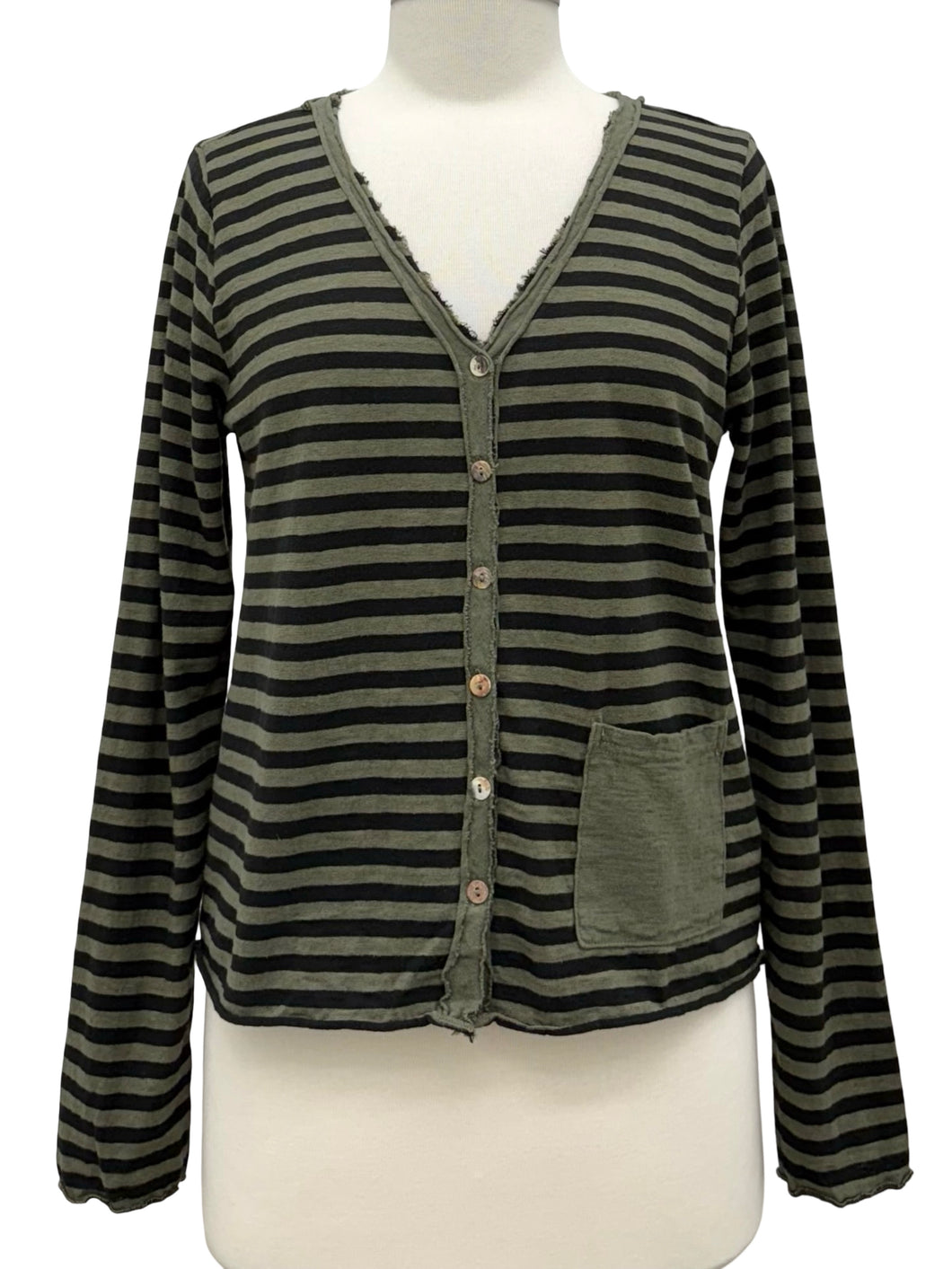 Cut Loose CROP POCKET CARDI