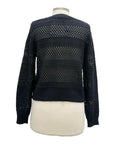 Foil PULLING STRINGS CARDI SWEATER