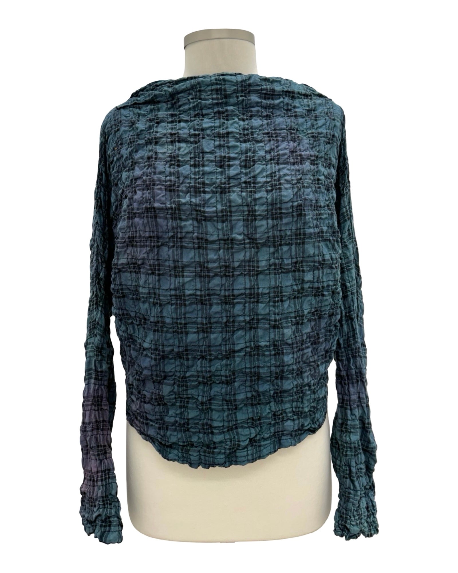 Cynthia Ashby PLAID TOPPER