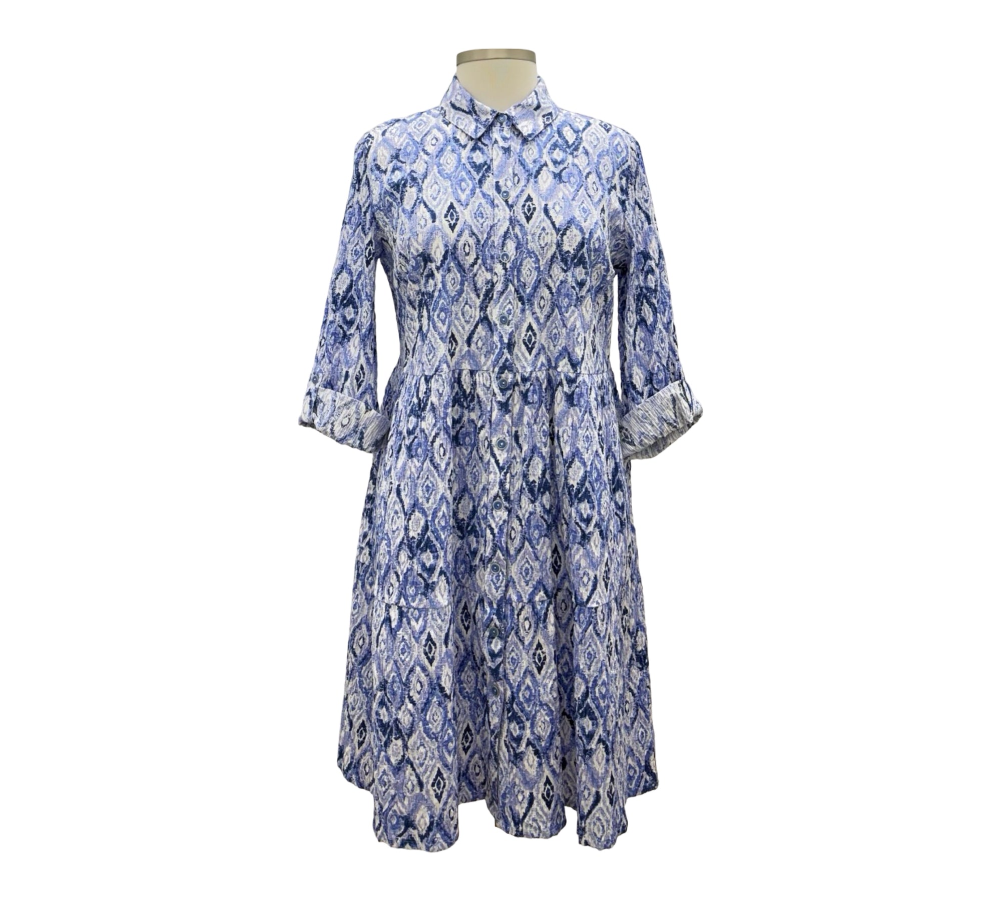 Habitat SHORT SLEEVE DIAMOND LANAI DRESS