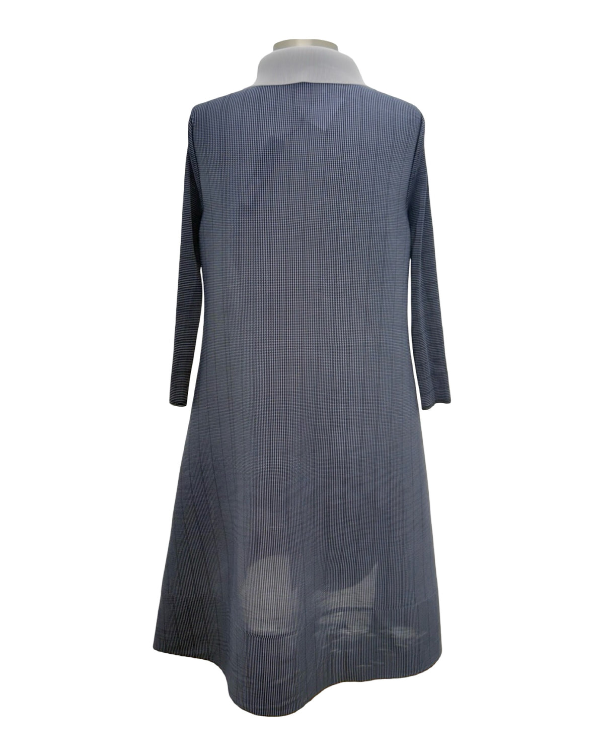 Vanite LONG SLEEVE DOT PANEL DRESS